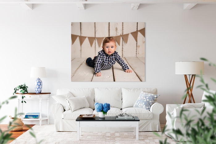 comment décorer son intérieur avec une photo bébé karine majet