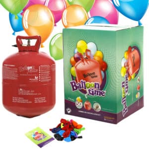 les recharges de ballon à l'hélium permettent de faire flotter les ballons dans l'air et amusent les enfants
