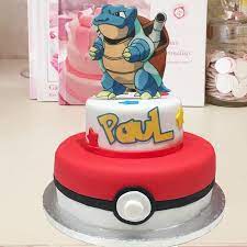 gâteau d'anniversaire Pokémon