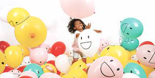 idées de décoration originale pour un anniversaire enfant avec des ballons