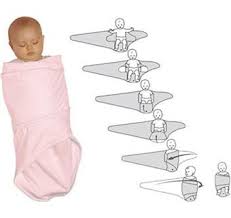 comment faire dormir son bébé avec l'emmaillotage et la couverture Red Castle