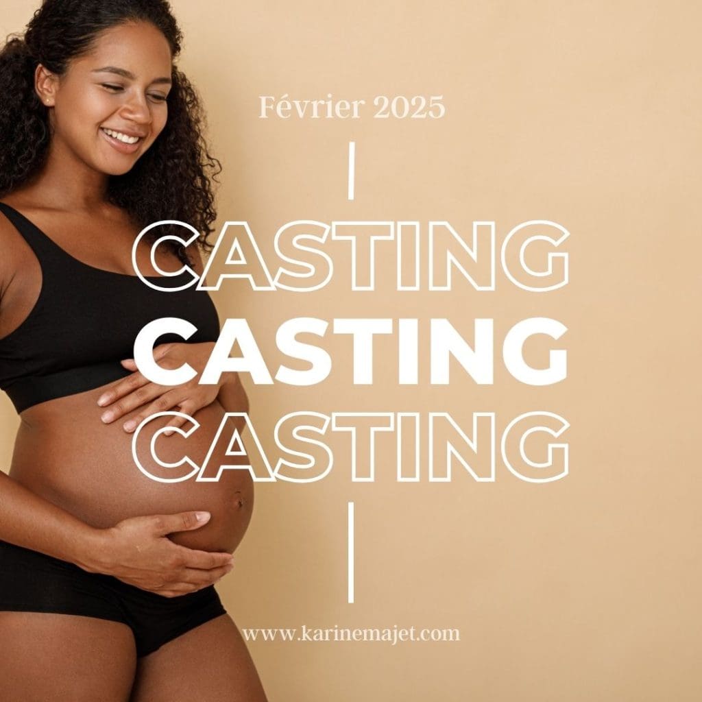 casting grossesse en février 2025 avec Karine Majet photographe